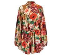 GUESS Eco Ls Jessica Mock Nk R Peony Animal Print Größe: XS | Minikleider Outlet | Damen