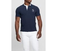 GUESS Eco Lyle Ss Polo Smart Blue Größe: M | Poloshirts Outlet | Herren | Blau