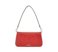 GUESS Eco Mietta Flap Shoulder Bag Red