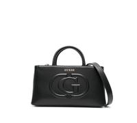 Guess Kurzgriff Tasche Eco Mietta Small Society Satchel black