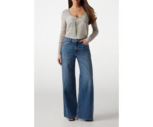 GUESS Eco Nellie Ls Cardi Swtr Silver Lurex Größe: XS | Leichte Jacken Outlet | Damen | Grau