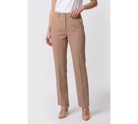 GUESS Eco New Carla Crepe Pant Wet Sand Größe: L | Stoffhosen Outlet | Damen | Braun