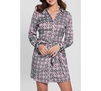 GUESS Eco New Ls Alya Printed New G Logo Light-b P Größe: XL | Blusenkleider Outlet | Damen