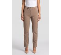 GUESS Eco New Zoe Pant Silk Taupe Größe: XL | Stoffhosen Outlet | Damen | Schwarz