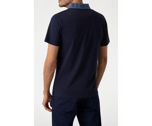 GUESS Eco Nolan Ss Polo Smart Blue Größe: S | Poloshirts Outlet | Herren | Blau