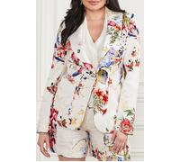GUESS Eco Rose Romance Blazer Glorious Garden Ao Größe: 36 | Blazer Outlet | Damen | Rosa