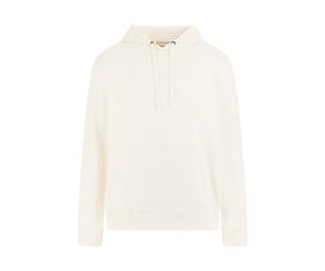 GUESS Eco Roy Embossed H Salt White Größe: L | Kaputzenpullis Outlet | Herren | Weiß