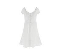 Guess Minikleid mit Square-Neck-Ausschnitt in Weiss, Größe M