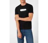 T-Shirt mit Label-Details M men Black