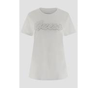GUESS Eco Ss Script Lace Logo Pure White Größe: XS | Hemden Outlet | Damen | Weiß