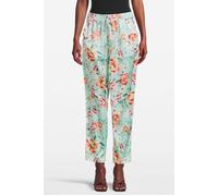 GUESS Eco Viola Jogger Pants Rose Meadows Print Größe: M | Jogginghosen Outlet | Damen | Rosa