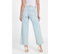 GUESS Eco Zoya Wide Leg Crop Nuage Light Größe: W30L29 | Ausgestellte Hosen Outlet | Damen