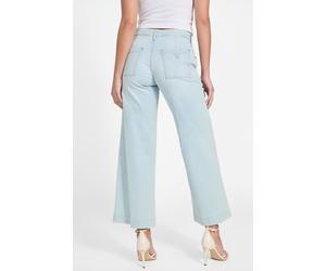GUESS Eco Zoya Wide Leg Crop Nuage Light Größe: W30L29 | Ausgestellte Hosen Outlet | Damen