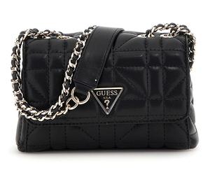 GUESS Edita Mini Convertible Crossbody Flap Black
