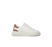Guess Sneaker ELBA – Leder‑Patches – Herren Weiß Größe 45