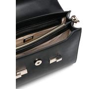 GUESS Elegante Handtasche, Schwarz, klassisches Design mit Metallverschluss, EST 1981, Schwarz