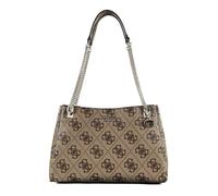 GUESS Eliette Logo Girlfriend Carryall Latte Logo