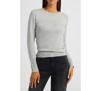 GUESS Elinor Rn Ls Swtr Light Stone Heather Größe: XS | Longsleeves Outlet | Damen