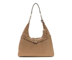 GUESS Ella Logo Hobo Beige Logo
