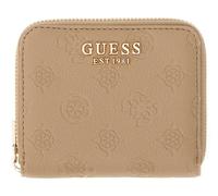 GUESS Ella Logo SLG Zip Around S Beige Logo
