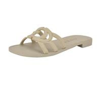 GUESS Elyho Flache Sandalen für Damen, Elfenbein 150, 42 EU