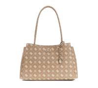 Guess Emelie Handtasche Damen - Schultertasche aus Kunstleder Beige, Shopper Tasche mit großzügigem Stauraum, 43 x 30 x 10 cm, GP992822-BEBISCOL