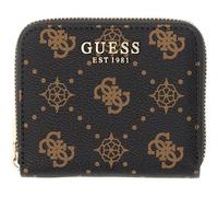 GUESS Emelie Logo SLG Zip Around S Espresso Logo