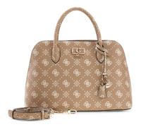 GUESS Emelie Logo Two Comp Satchel Biscotti Logo