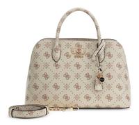 GUESS Emelie Logo Two Comp Satchel Vanilla Logo