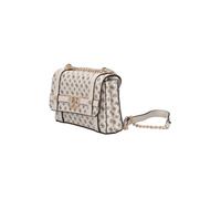GUESS Emilee Mini Convertible Crossbody Flap Stone Logo
