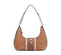 Guess Erenia Schultertasche cognac, Rauleder, Damen