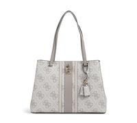 GUESS Tasche Erenia, Logo Dark Taupe, 37,5 x 27 x 12 cm, Kunstleder mit Doppelgriff