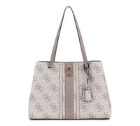 GUESS Schultertasche Erenia Tote Bag Dark Taupe Logo