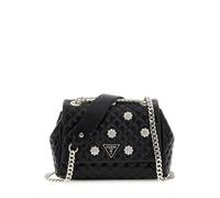 Guess Schultertasche Everlee Lederimitat Damen Schwarz