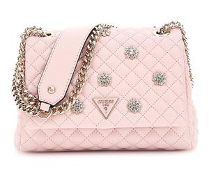 GUESS Everlee Convertible Xbody Flap Bag Rose Water