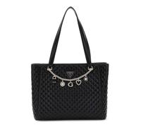 Guess Shopper Everlee Noel Lederimitat Damen Schwarz