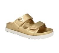 Guess Fabula Flache Sandalen für Damen, Gold 710, 36.5 EU