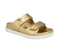 GUESS Fabula Flache Sandalen für Damen, Gold 710, 36.5 EU