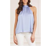 GUESS Falling Floral Top Dust Light Blue Größe: L | Tanktops Outlet | Damen | Blau