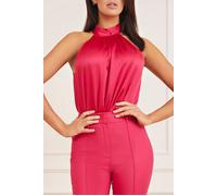 GUESS Falling Floral Top Souvenir Pink Größe: XXS | Tanktops Outlet | Damen | Rosa