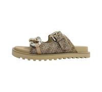 GUESS Damen FATEMA2 Sneaker, Beige/braun, 37 EU