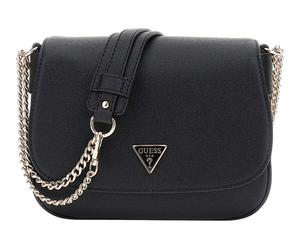 GUESS Fedora Flap Shoulder Bag Black