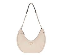 Guess Schultertasche Silvye 28 cm Beige