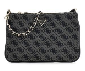 GUESS Flat Pouch Coal Logo