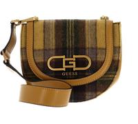 GUESS Fleet Mini Saddle Crossbody Bag Mustard