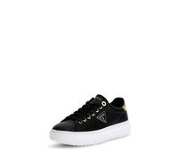 Guess Sneaker DENESA12 Damen Schwarz/Goldfarben Größe 40 EU