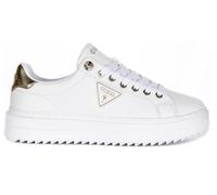 GUESS Damen DENESA12 Sneaker, Weißgold, 36 EU
