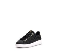 Guess FLJRONFAL12 Damen Ronii Debossed 4G Peony Logo S Sneaker, Schwarz / Braun, 37 EU