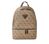 Guess Rucksack Follie Travel klein Latte mit Logo