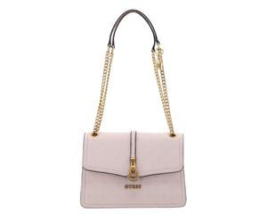 GUESS G James Logo Convertible Flap Crossbody Bag Blush Logo